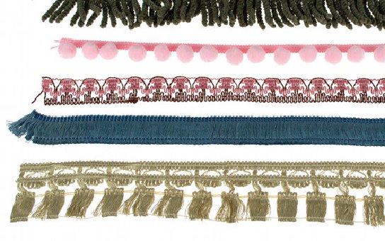 Třásně dekorační