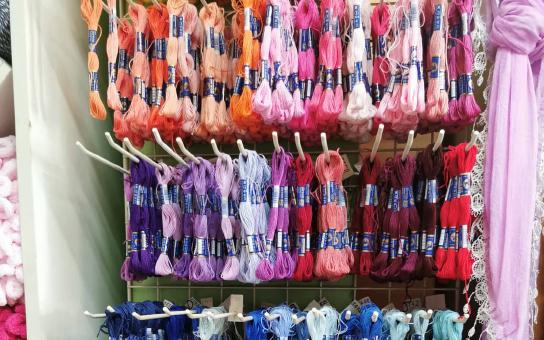 Bavlnky na vyšívání