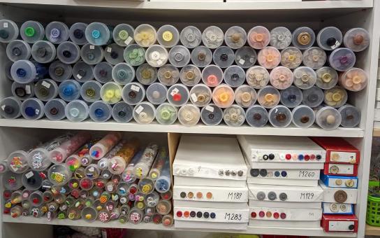 Široká nabídka knoflíků